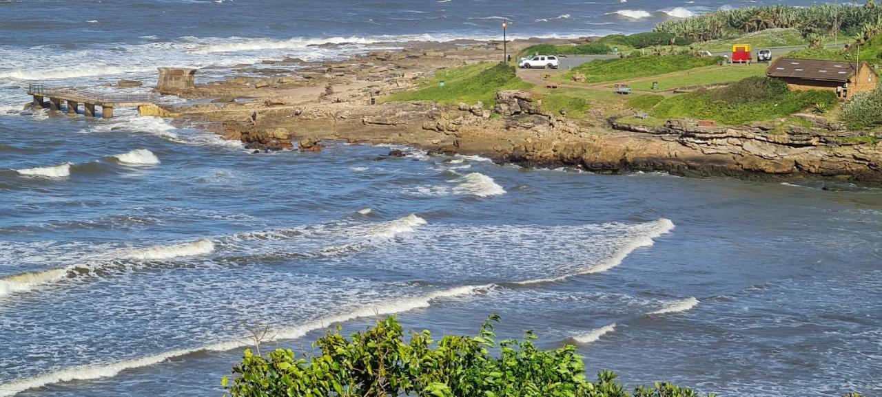Ferienwohnung Aride 4 Awesome View Of Uvongo Main Swimming Beach From Communal Braai Area Margate Exterior foto
